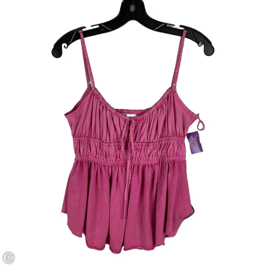 Top Sleeveless By We The Free In Pink, Size: M