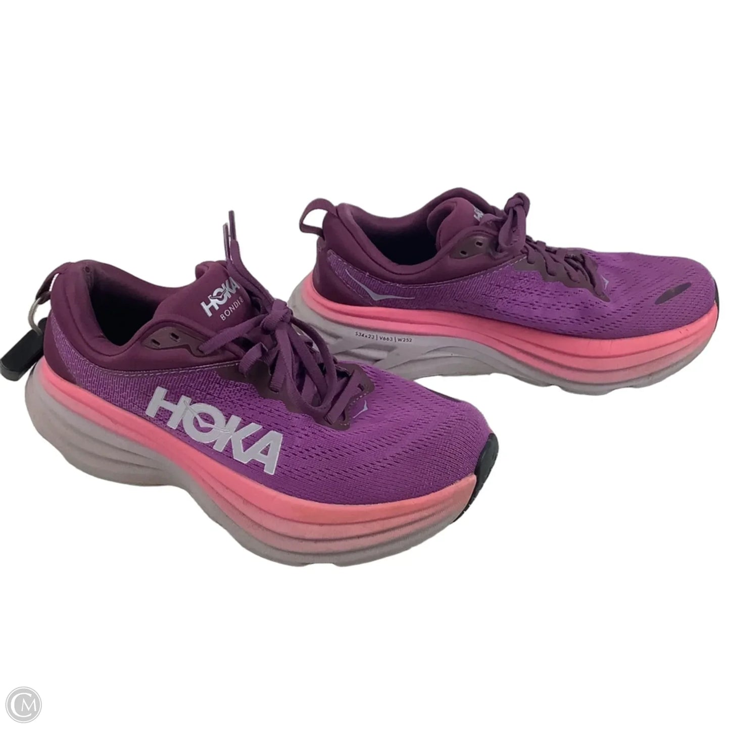 Shoes Sneakers By Hoka In Purple, Size: 7.5