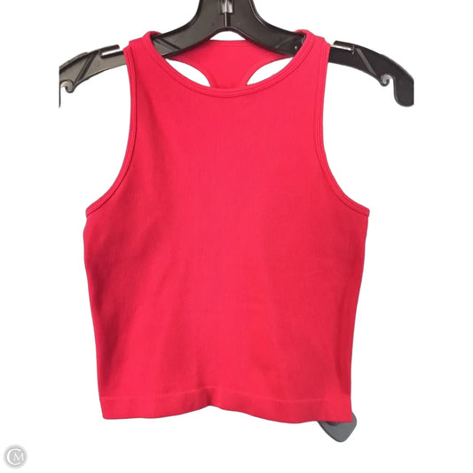Athletic Tank Top By Free People In Pink, Size: M