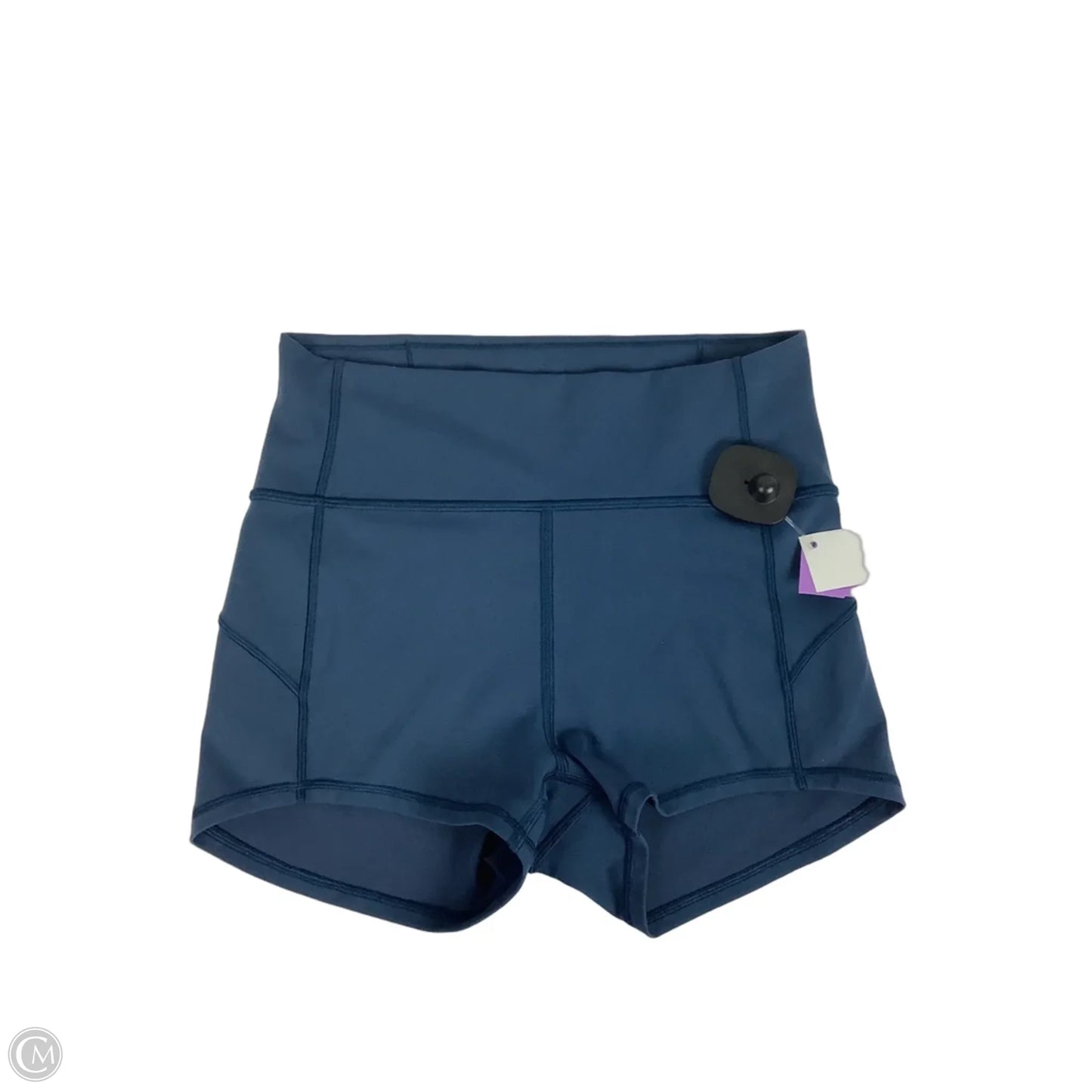 Athletic Shorts By Lululemon In Blue, Size: 6