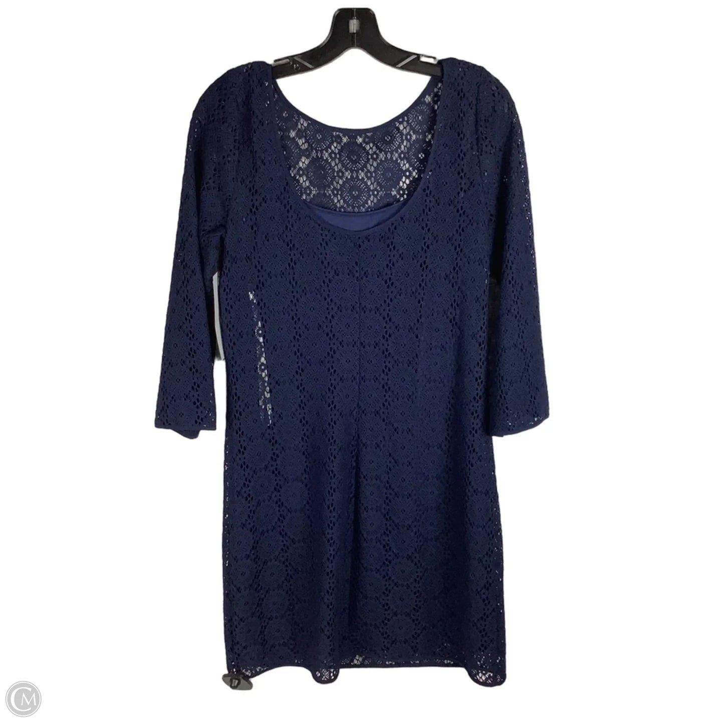 Dress Designer By Lilly Pulitzer In Navy, Size: M