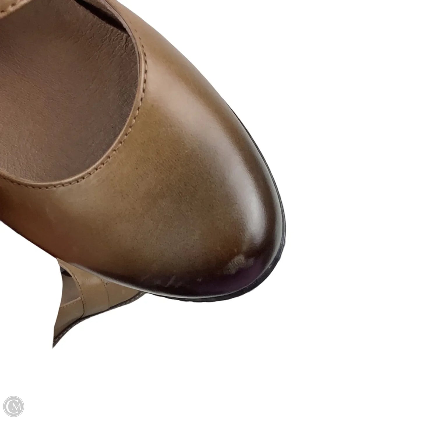 Shoes Heels Wedge By Dansko In Brown, Size: 7.5