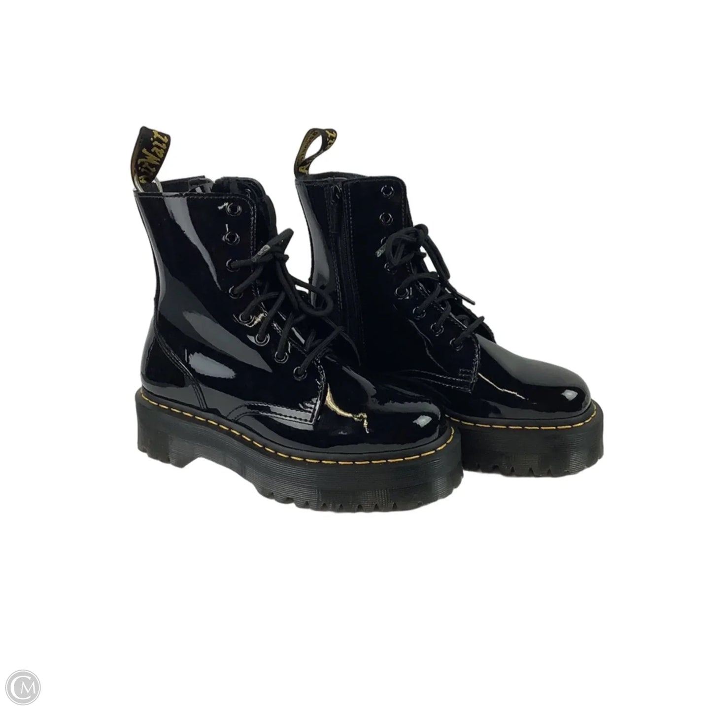 Boots Combat By Dr Martens In Black, Size: 7