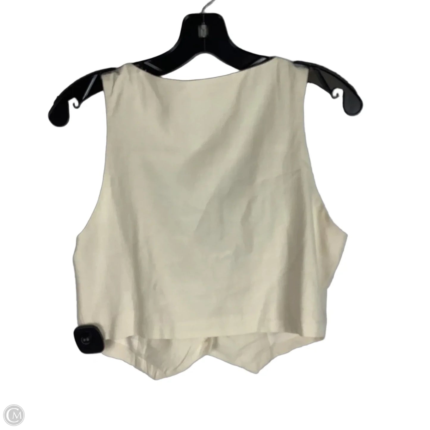 Vest Other By Clothes Mentor In Tan, Size: S