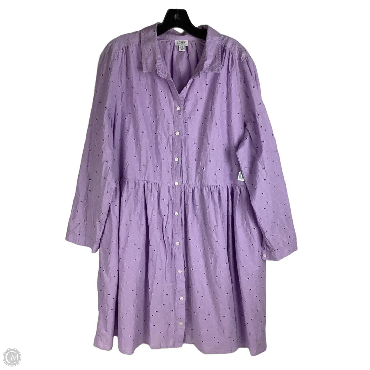 Dress Casual Short By J. Crew In Purple, Size: 20