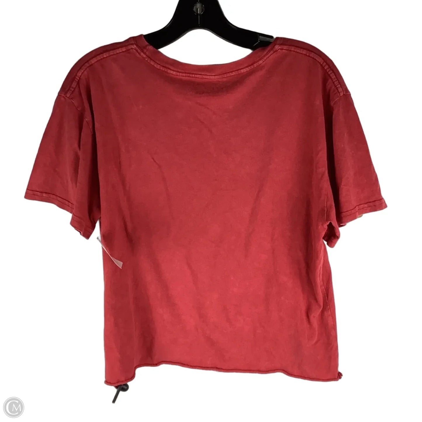 Top Short Sleeve By Clothes Mentor In Red, Size: L