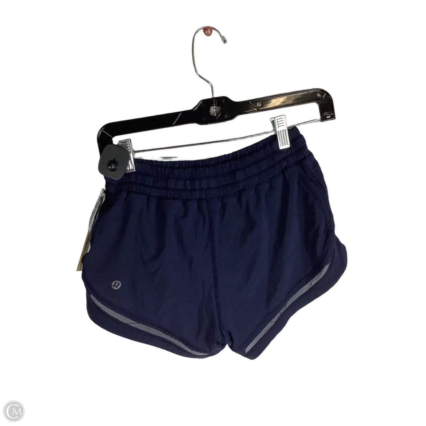 Athletic Shorts By Lululemon In Blue, Size: 4