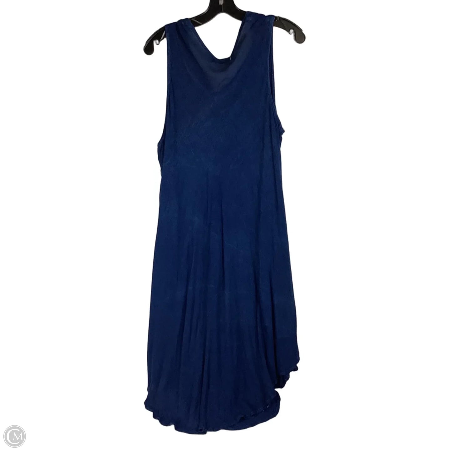Dress Casual Midi By Clothes Mentor In Blue, EST XL