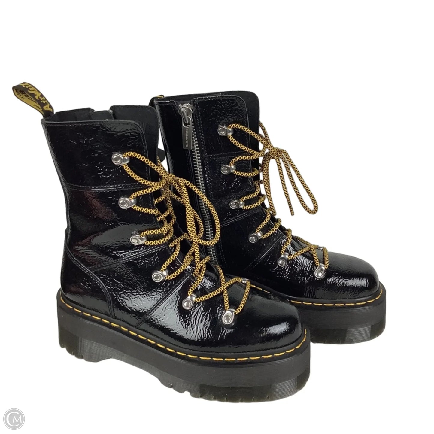 Boots Combat By Dr Martens In Black, Size: 10