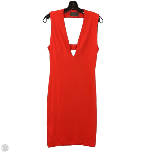 Dress Party Long By Clothes Mentor In Red, Size: L