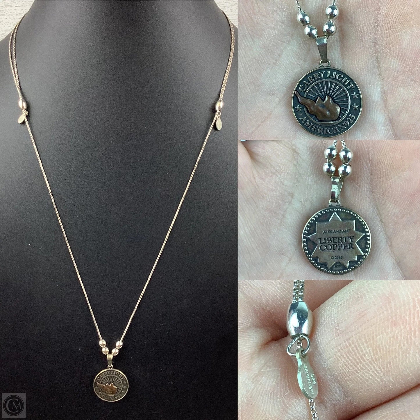 Necklace Charm Sterling Silver By Alex And Ani