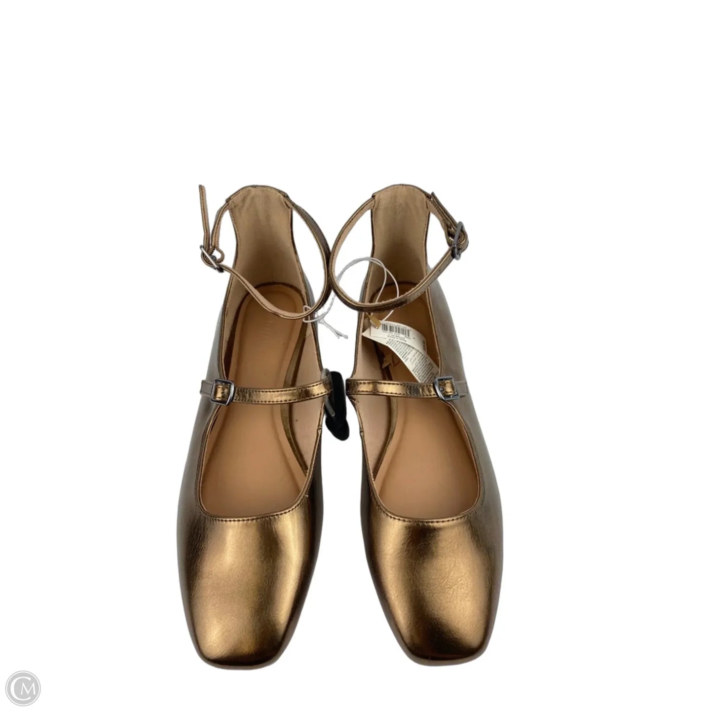 Shoes Flats By Old Navy In Gold, Size: 8