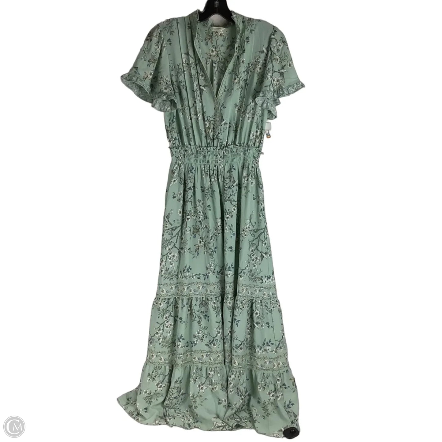 Dress Party Long By Max Studio In Green, Size: M
