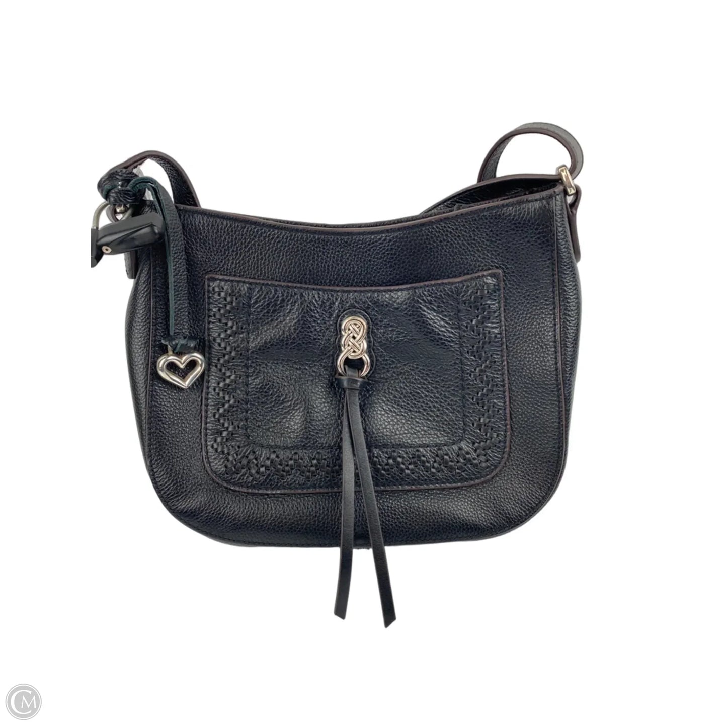 Handbag Leather By Brighton, Size: Medium