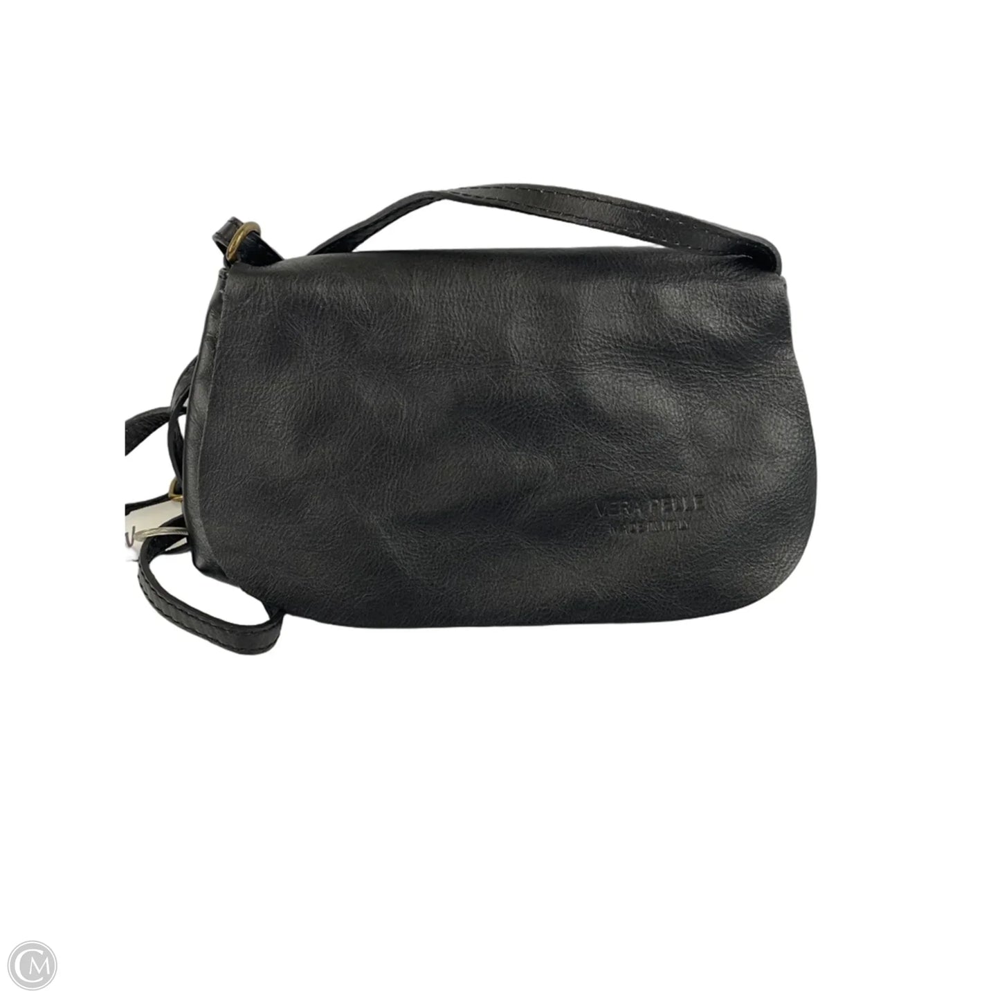 Crossbody Leather By Clothes Mentor, Size: Medium