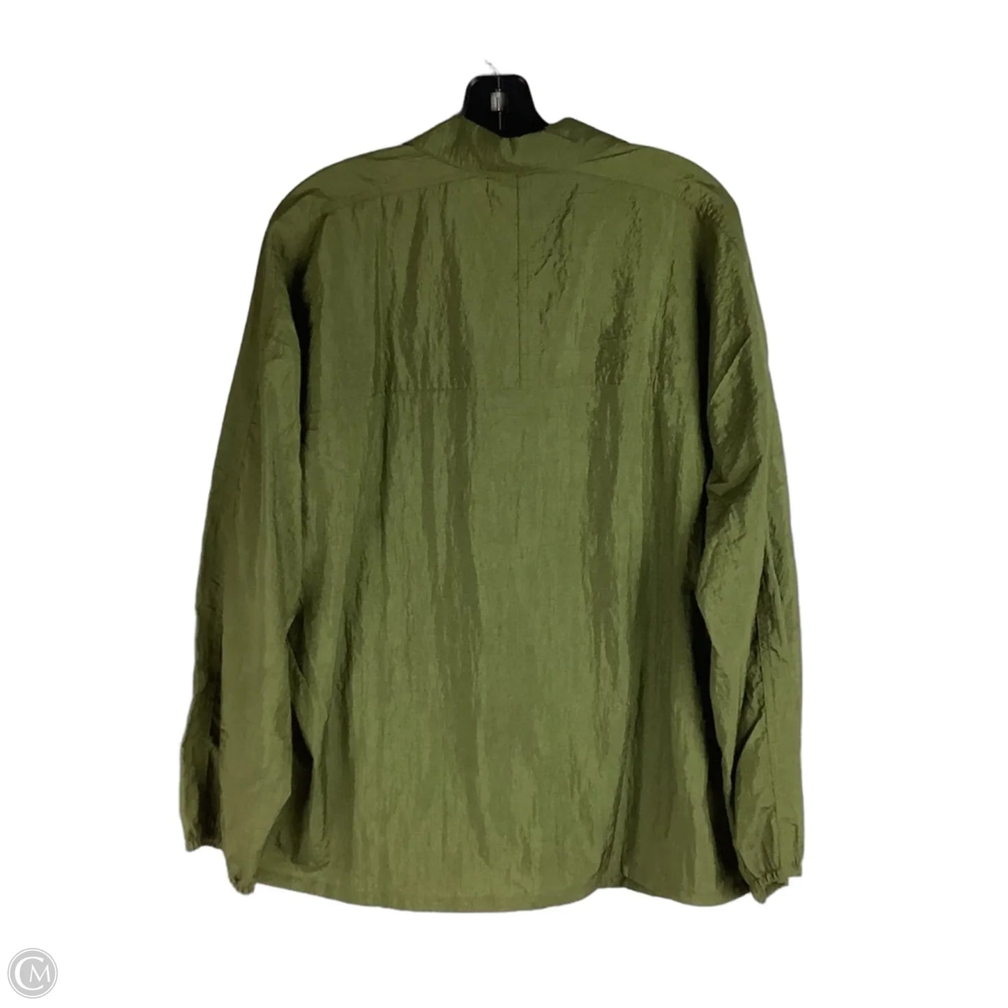 Top Long Sleeve By Athleta In Green, Size: L