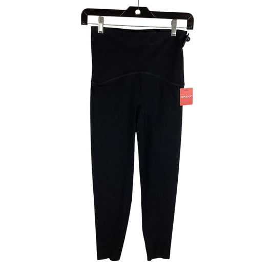 Athletic Leggings By Spanx In Black, Size: S