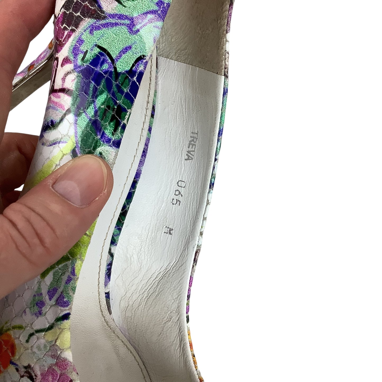 Shoes Designer By Donald Pliner In Floral Print, Size: 6.5