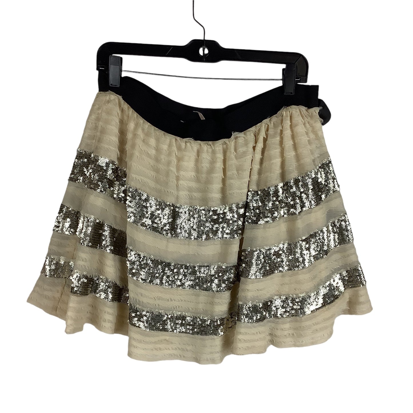 Skirt Mini & Short By Free People In Cream, Size: L