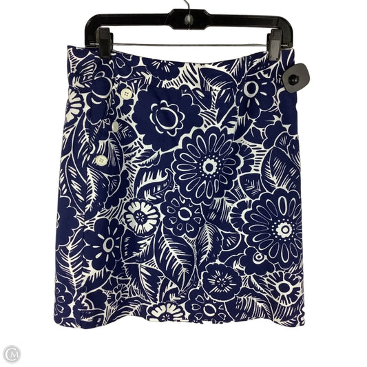 Skirt Midi By Talbots In Blue, Size: 12