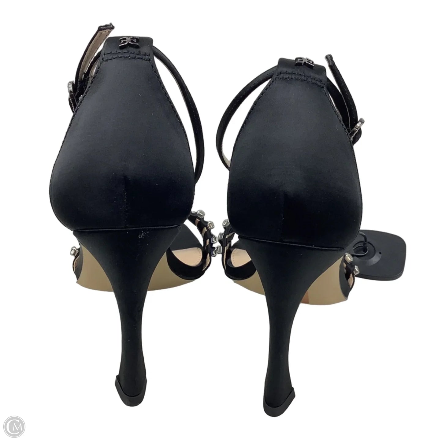 Sandals Heels Stiletto By Sam Edelman In Black, Size: 7
