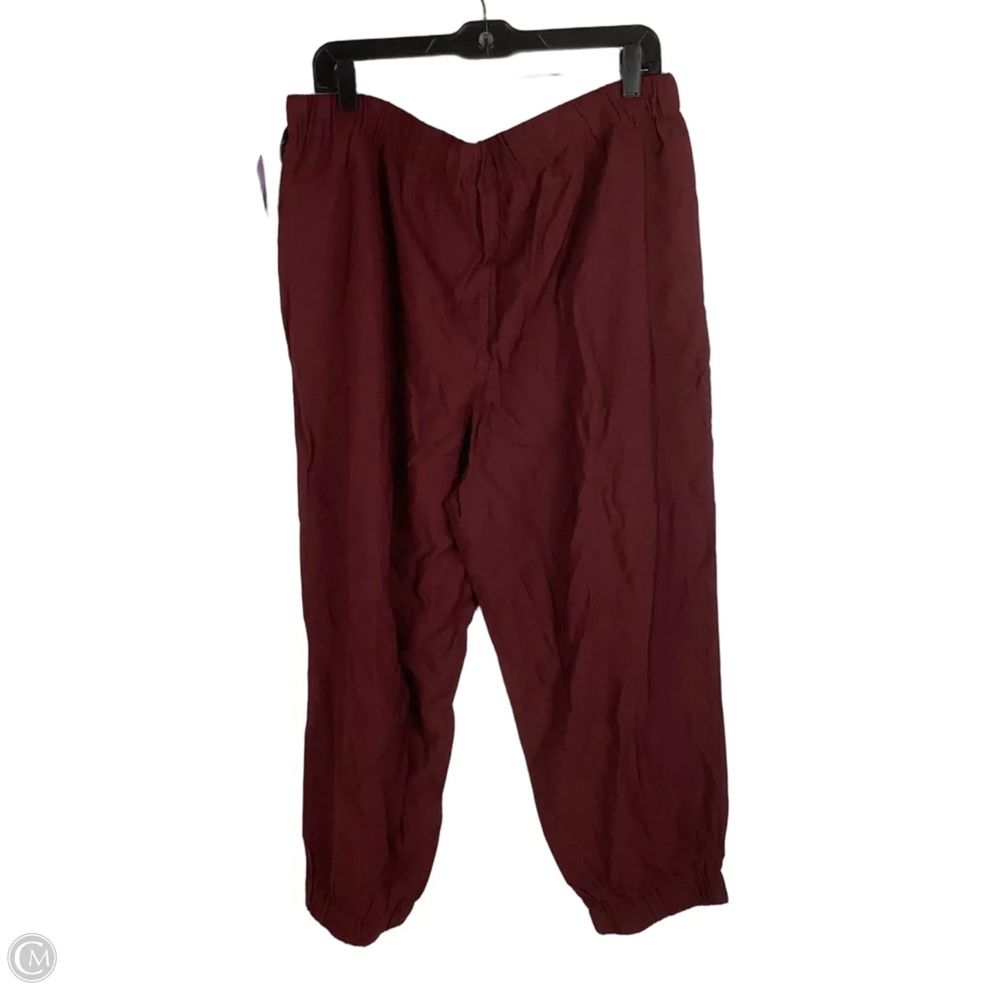Pants Lounge By Madewell In Maroon, Size: Xl
