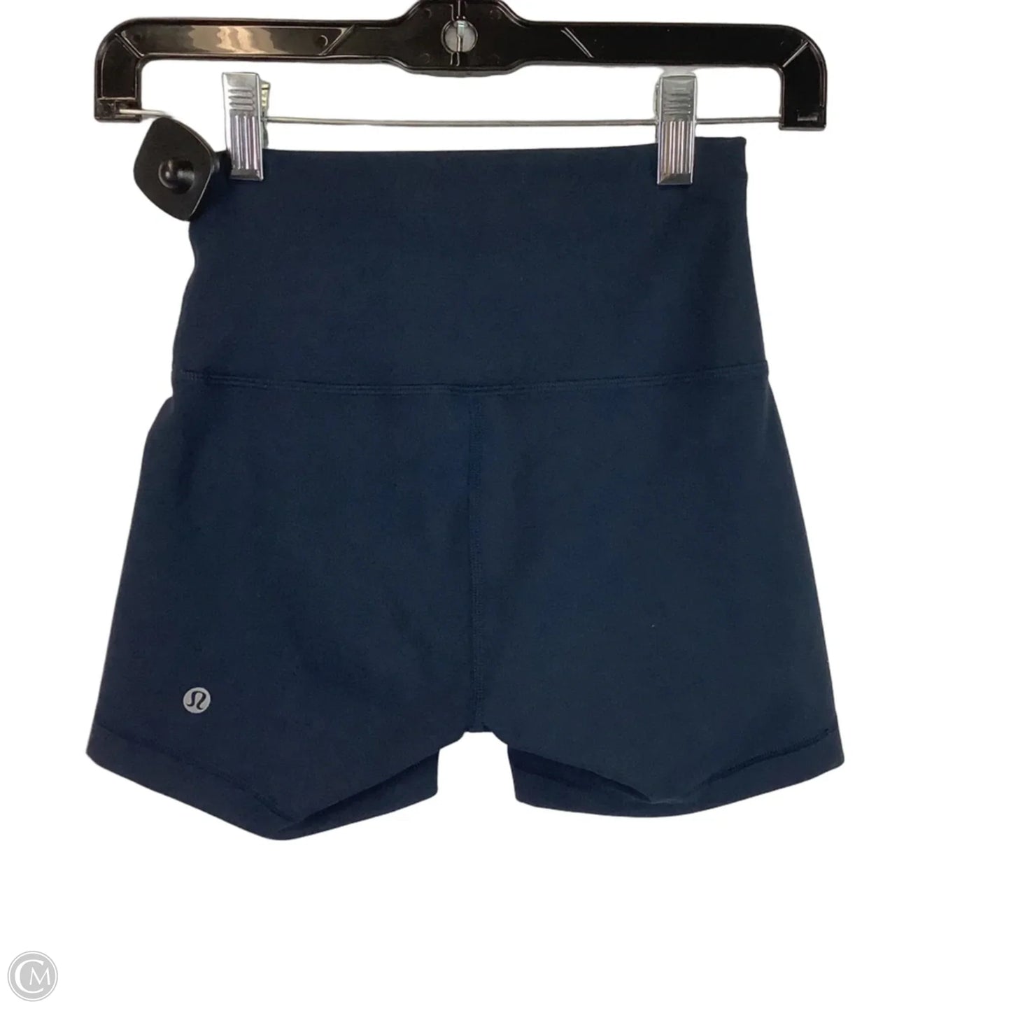 Athletic Shorts By Lululemon In Navy, Size: 4