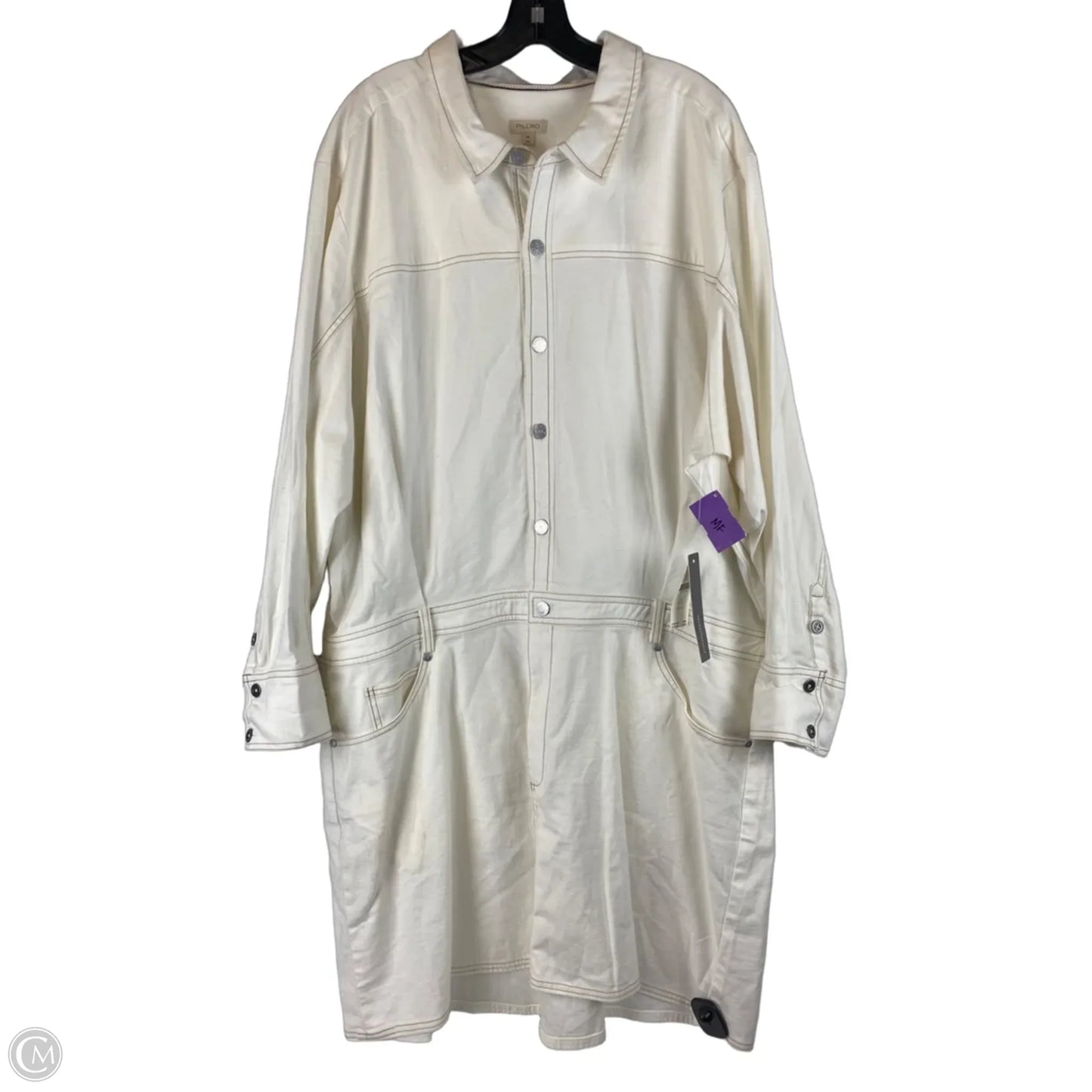 Dress Casual Short By Pilcro In Cream, Size: 3x