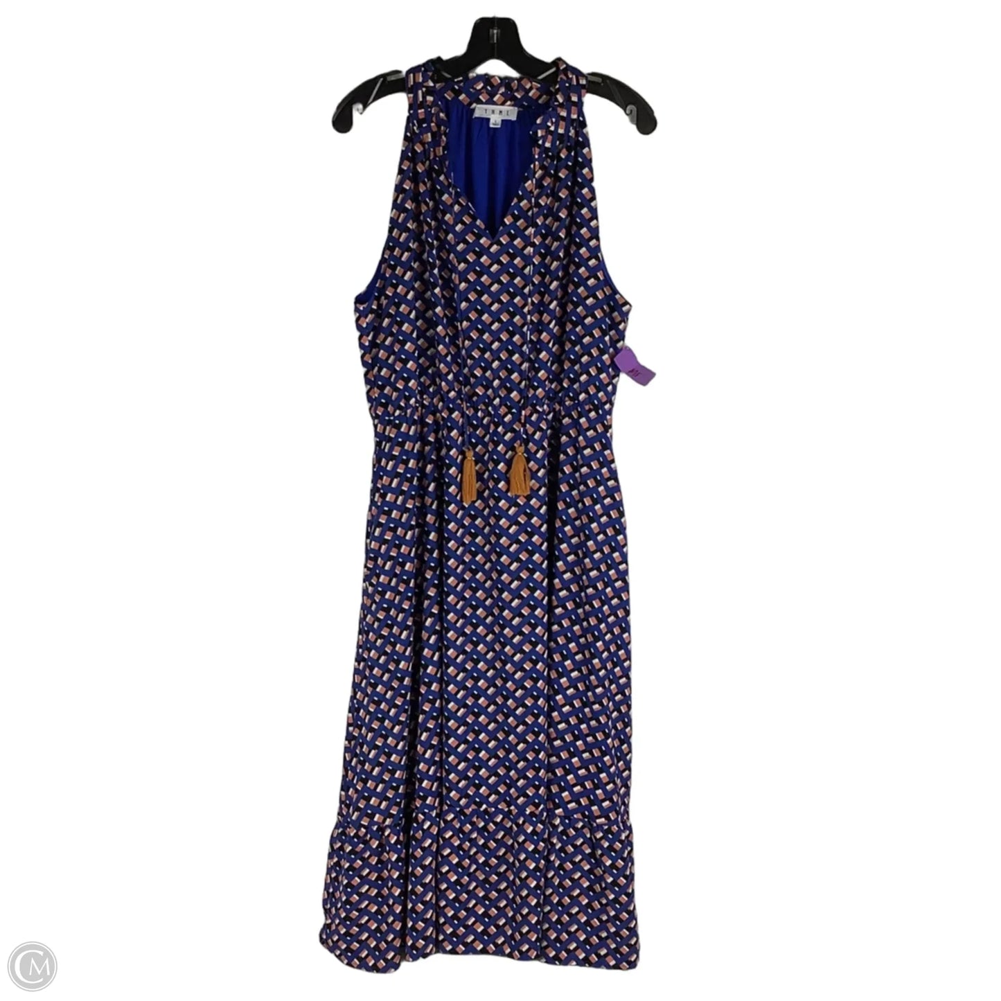 Dress Casual Maxi By Thml In Blue, Size: L