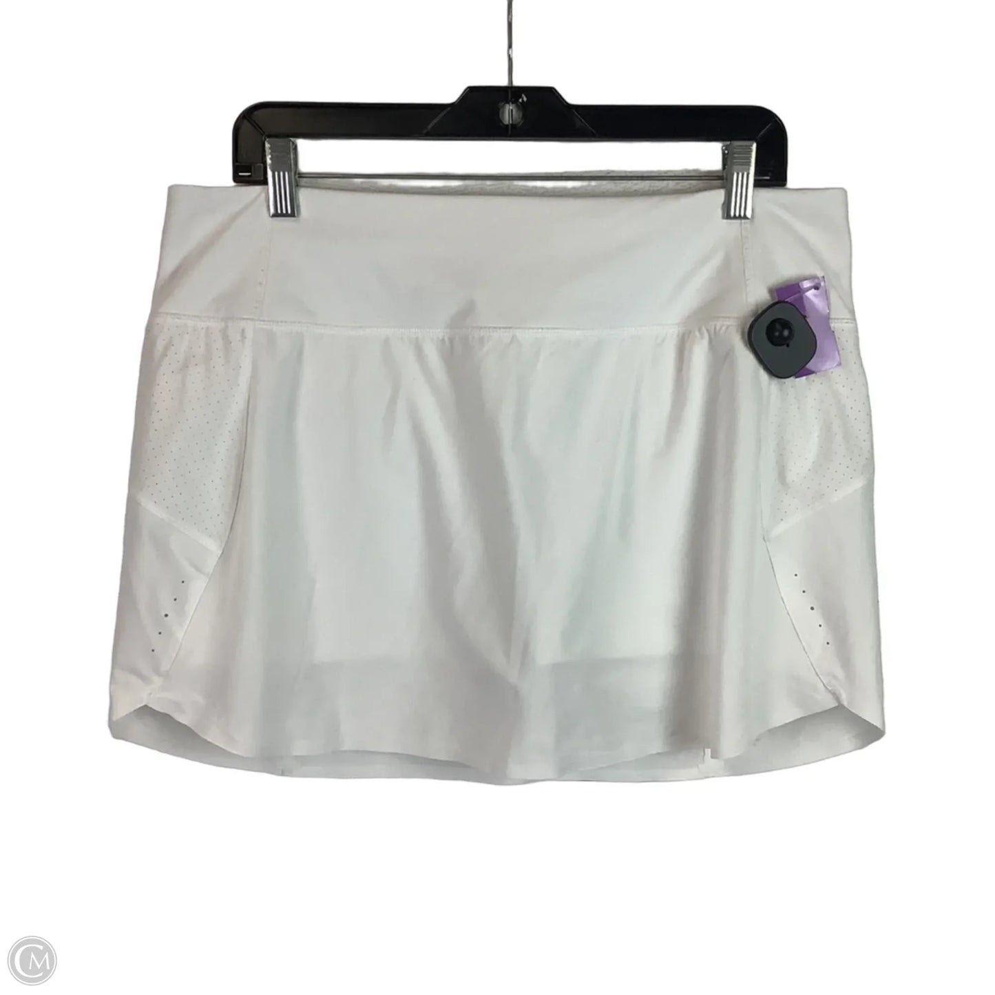 Athletic Skort By Athleta In White, Size: L
