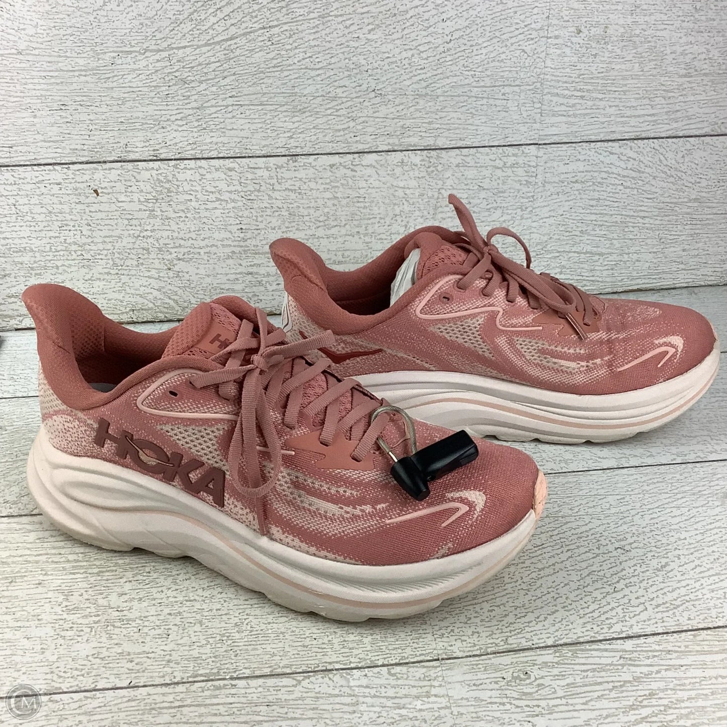 Shoes Athletic By Hoka In Pink, Size: 10