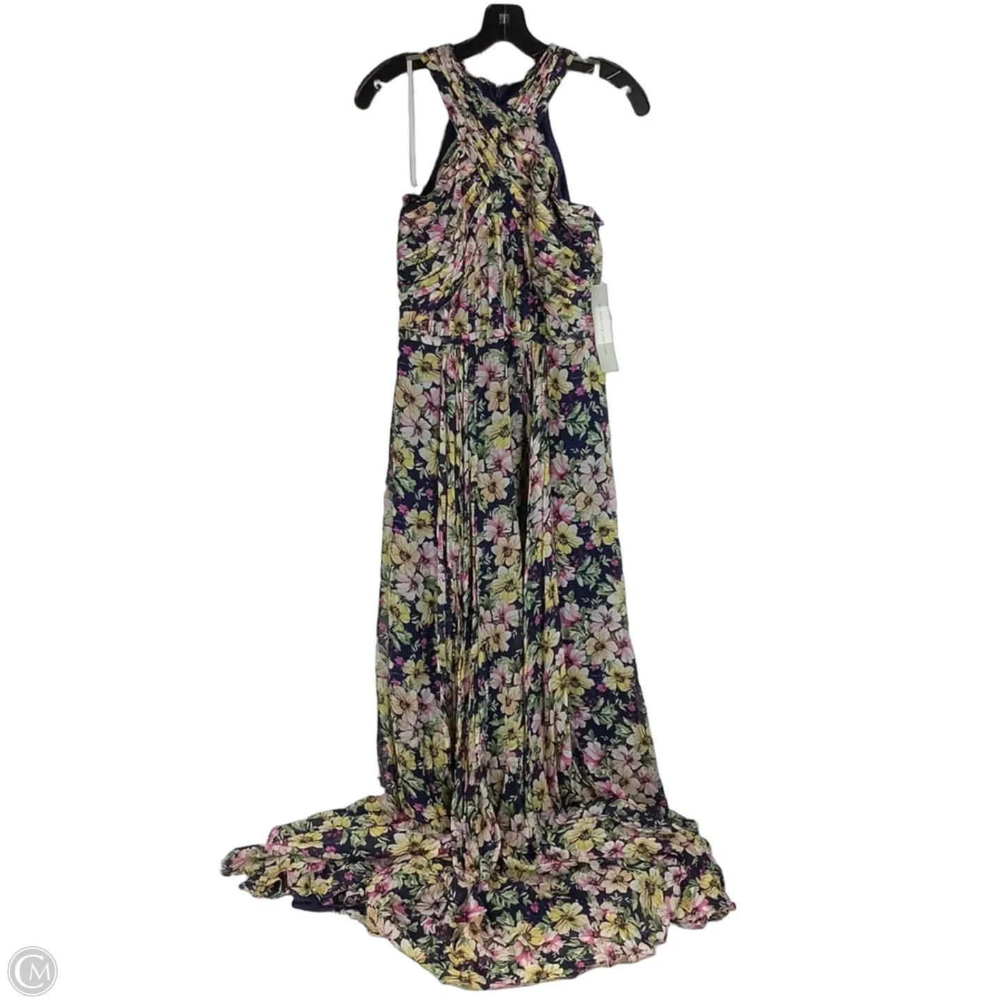 Dress Party Long By Ml Monique Lhuillier In Floral Print, Size: 6