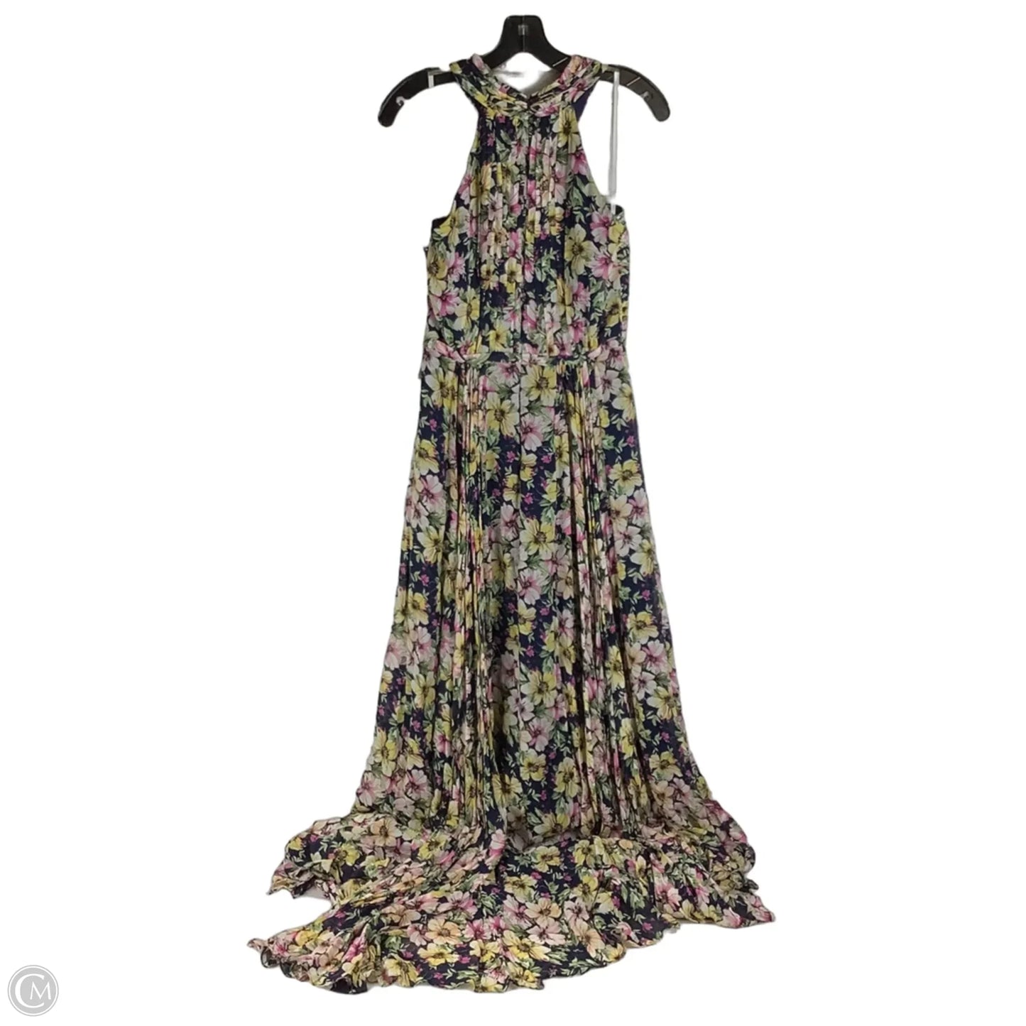 Dress Party Long By Ml Monique Lhuillier In Floral Print, Size: 6