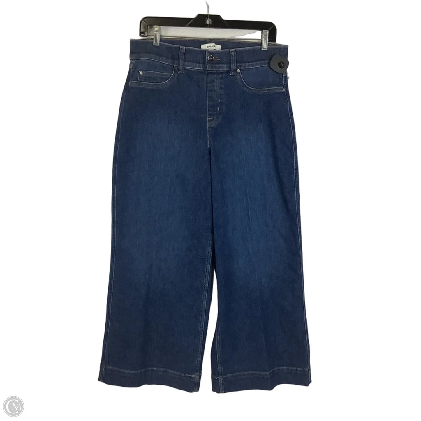 Jeans Wide Leg By Spanx In Blue, Size: L