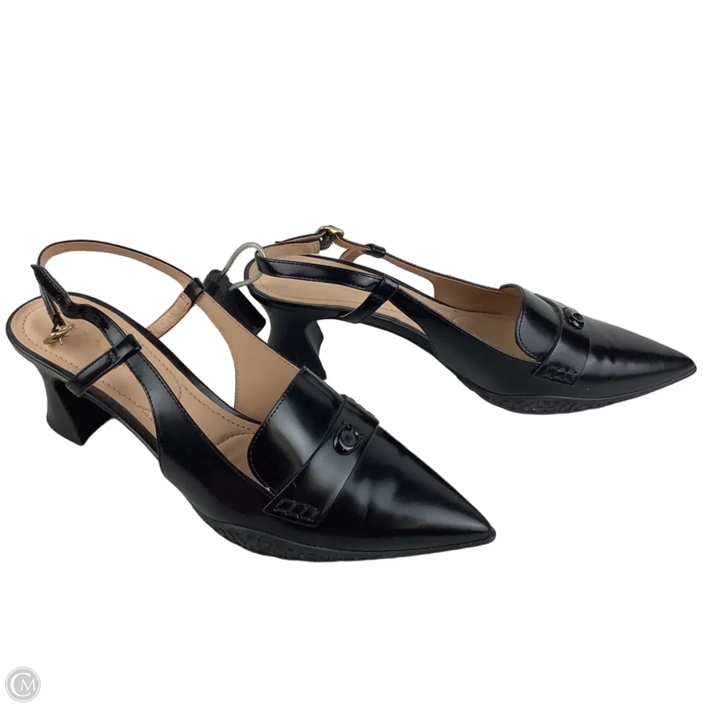 Shoes Designer By Coach In Black, Size: 8.5