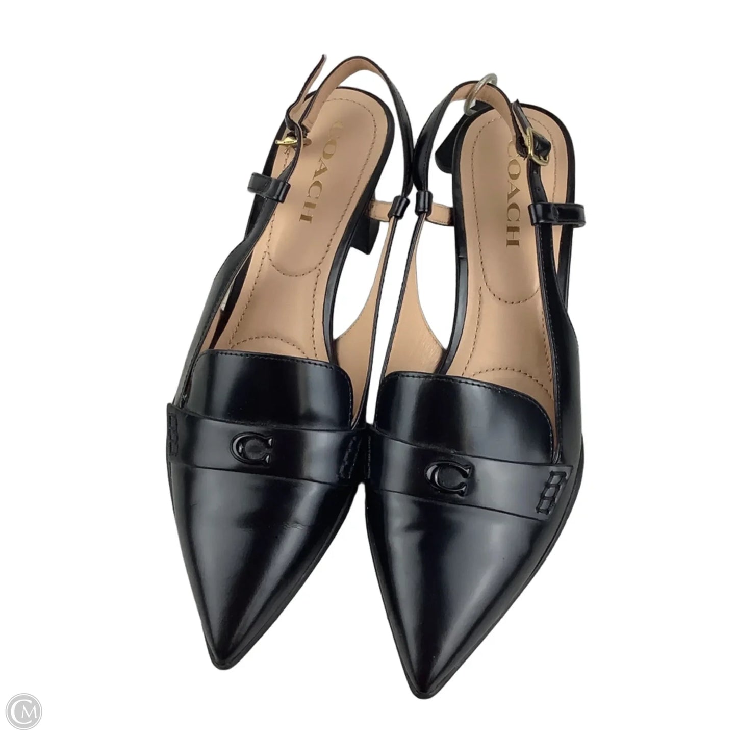 Shoes Designer By Coach In Black, Size: 8.5