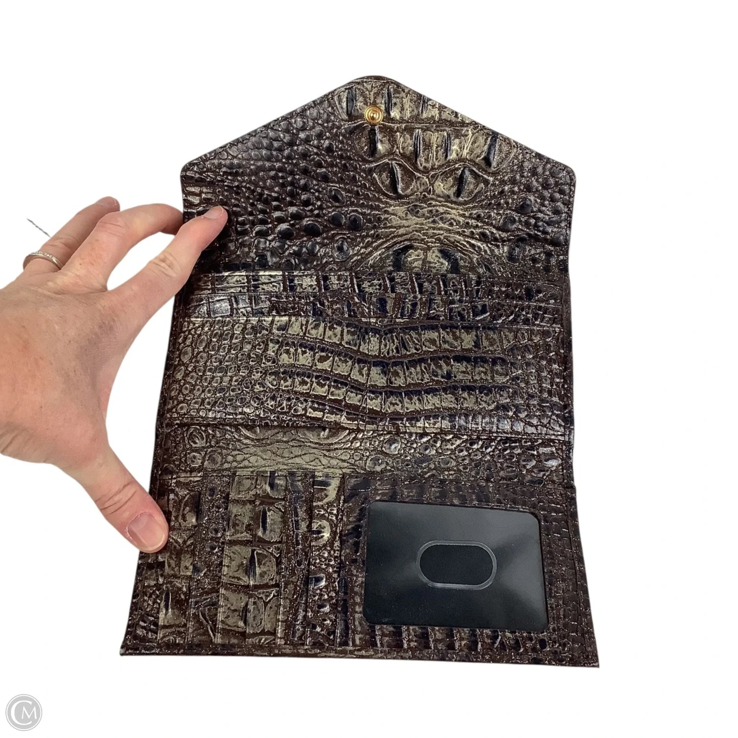 Wallet Designer By Brahmin, Size: Medium