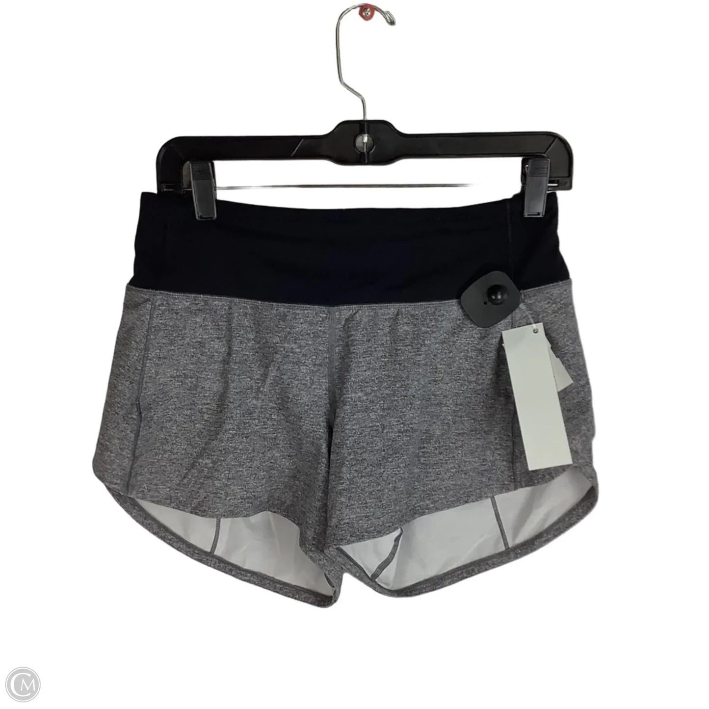 Athletic Shorts By Lululemon In Grey, Size: 4