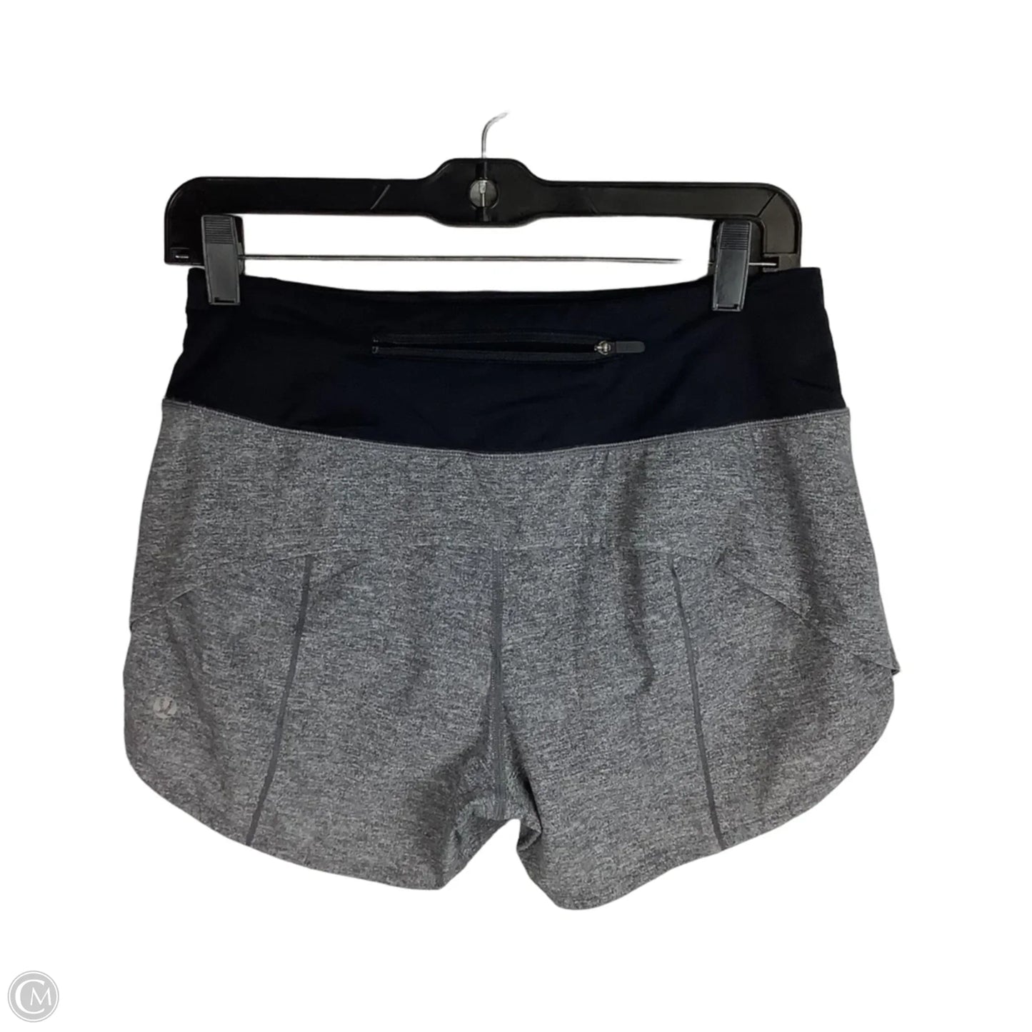 Athletic Shorts By Lululemon In Grey, Size: 4