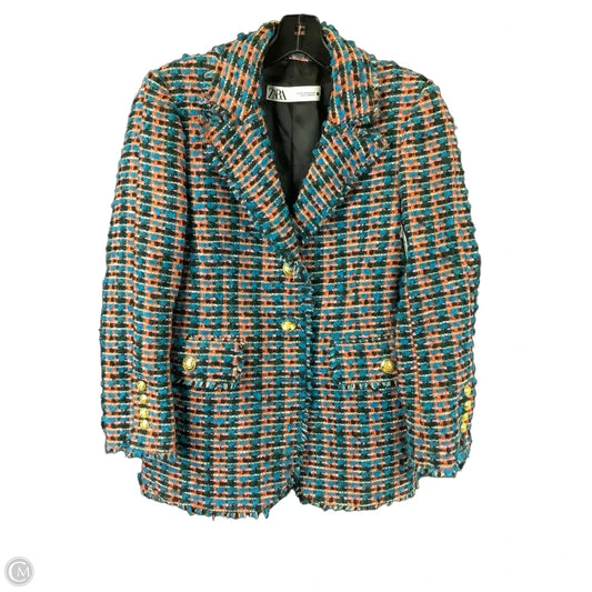 Blazer By Zara In Multi-colored, Size: Xs