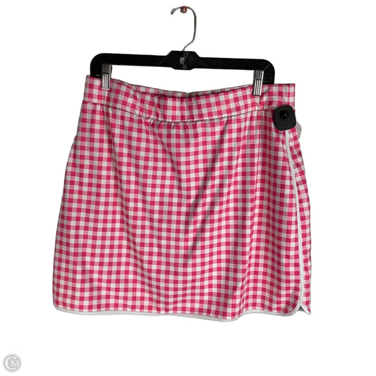 Athletic Skort By J. Crew In Pink, Size: Xl