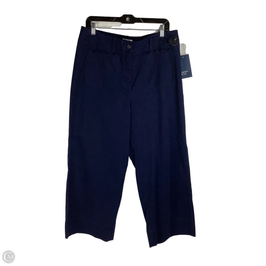Pants Wide Leg By Crown And Ivy In Navy, Size: 14