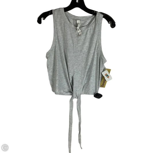Athletic Tank Top By Lululemon In Grey, Size: 6