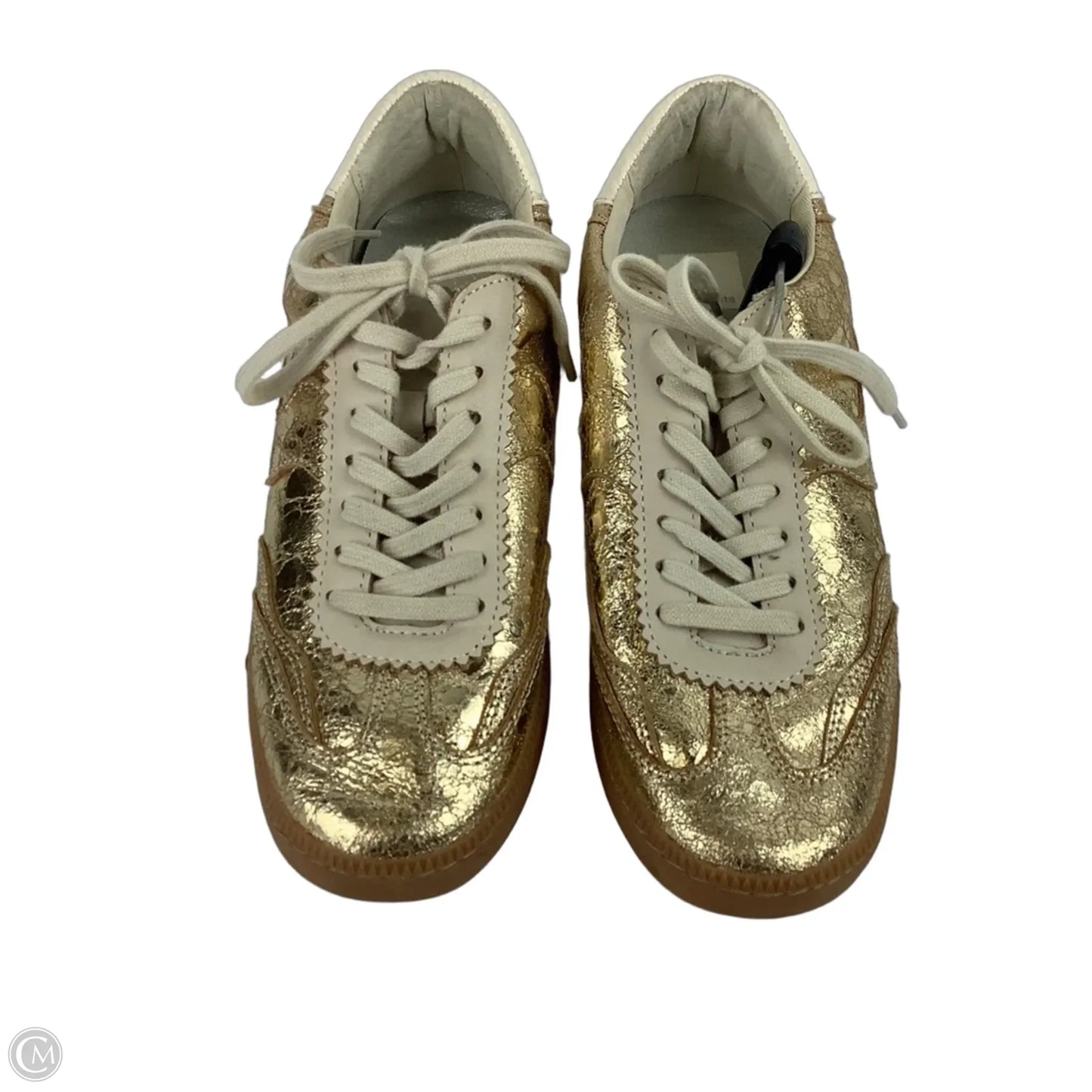 Shoes Sneakers By Dolce Vita In Gold, Size: 9