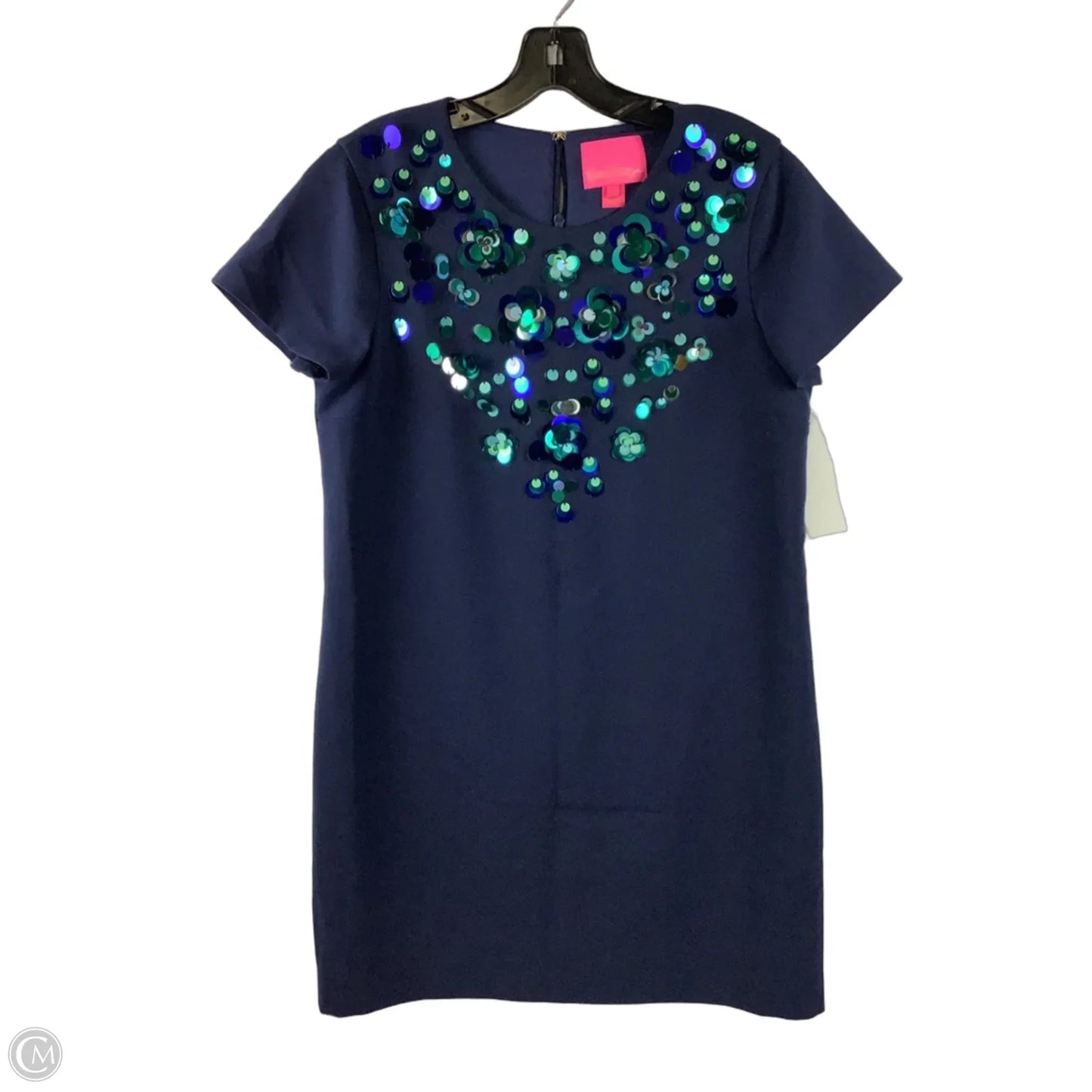Dress Designer By Lilly Pulitzer In Navy, Size: 8