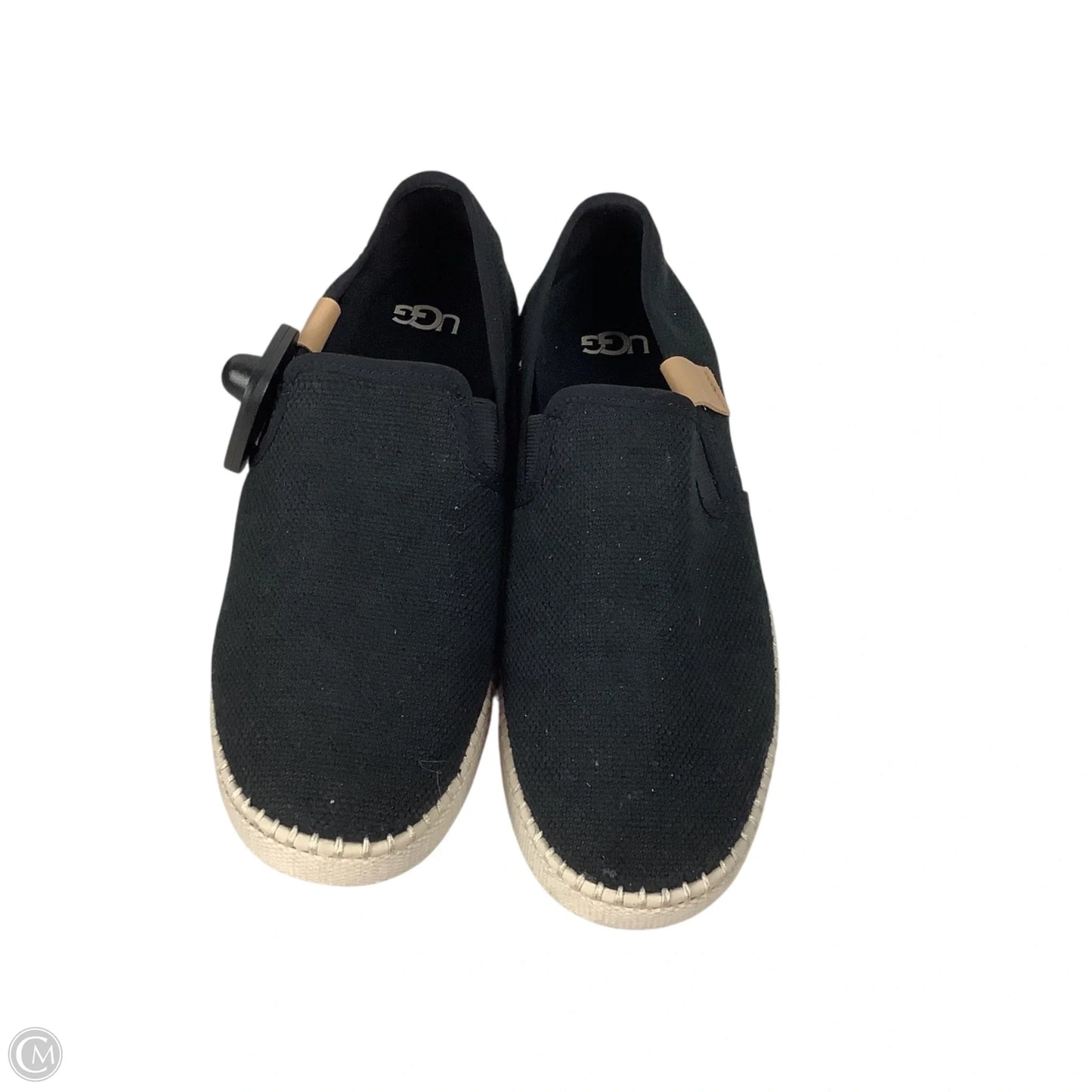 Shoes Flats By Ugg In Black, Size: 7