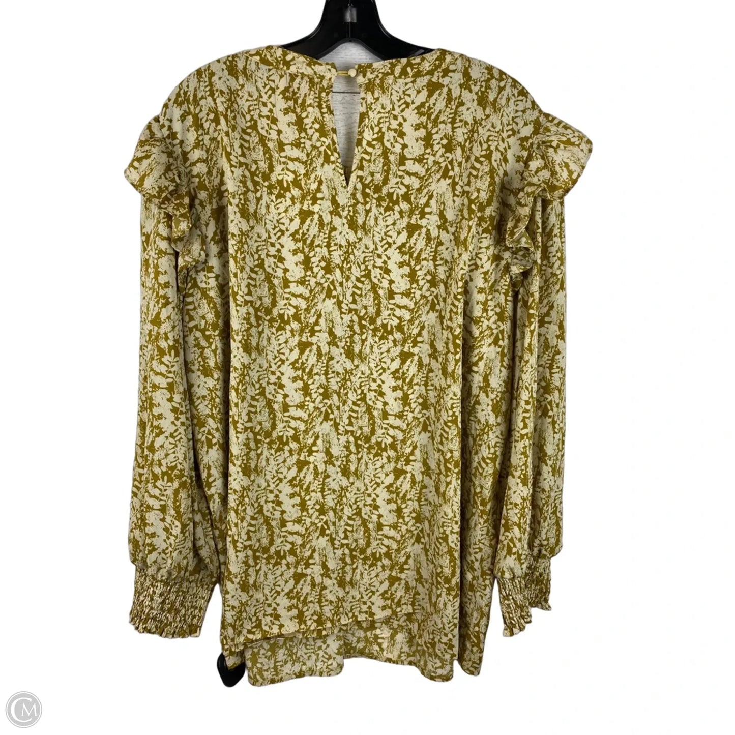 Top Long Sleeve By Hayden La In Green, Size: 1x