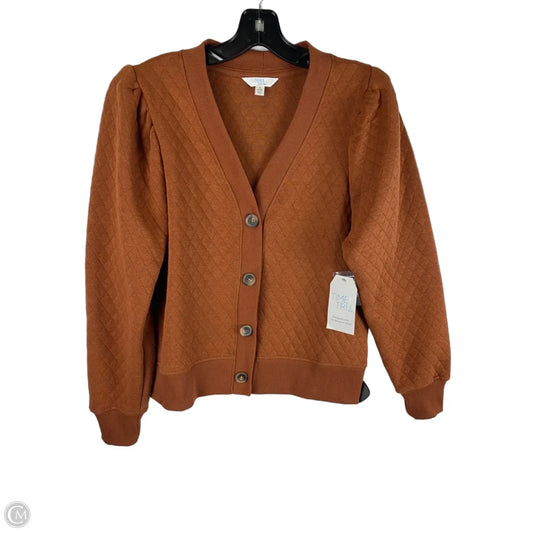 Cardigan By Time And Tru In Brown, Size: S