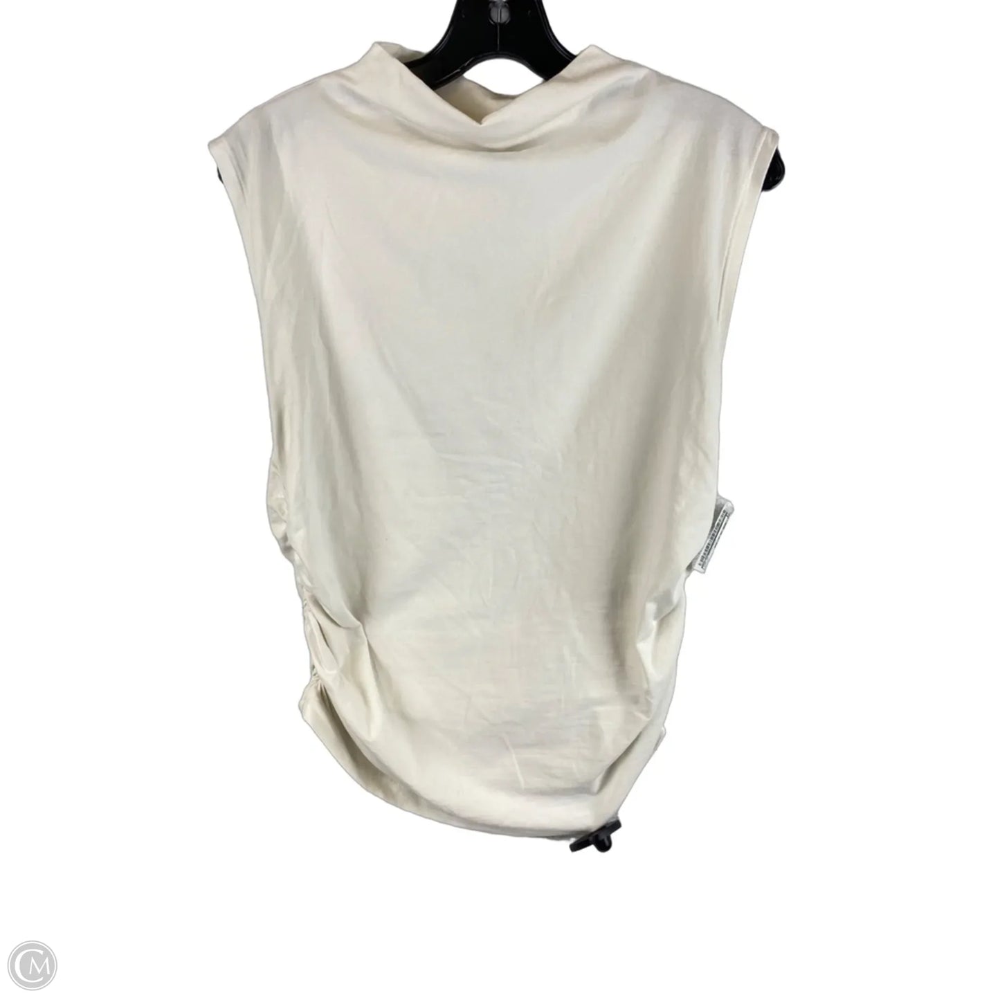 Top Sleeveless By Maeve In Cream, Size: M
