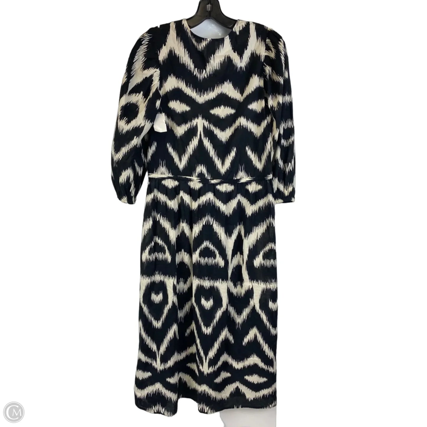 Dress Casual Maxi By H&m In Black, Size: Xs